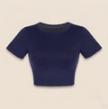T-shirt court sans couture