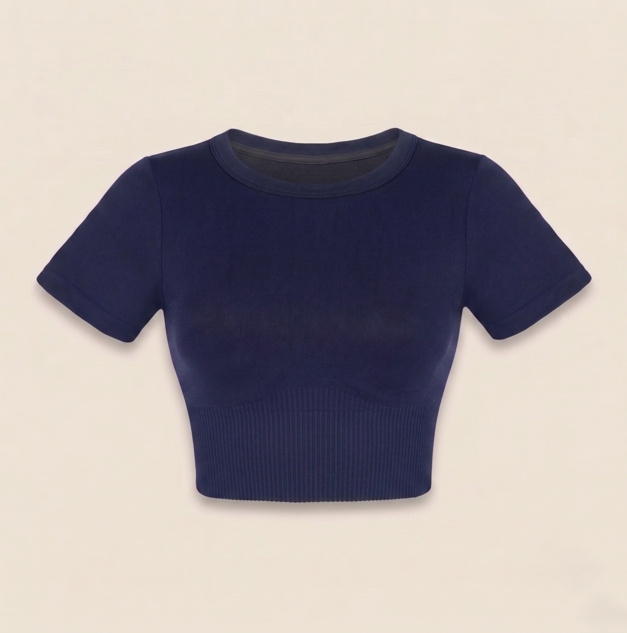 T-shirt court sans couture